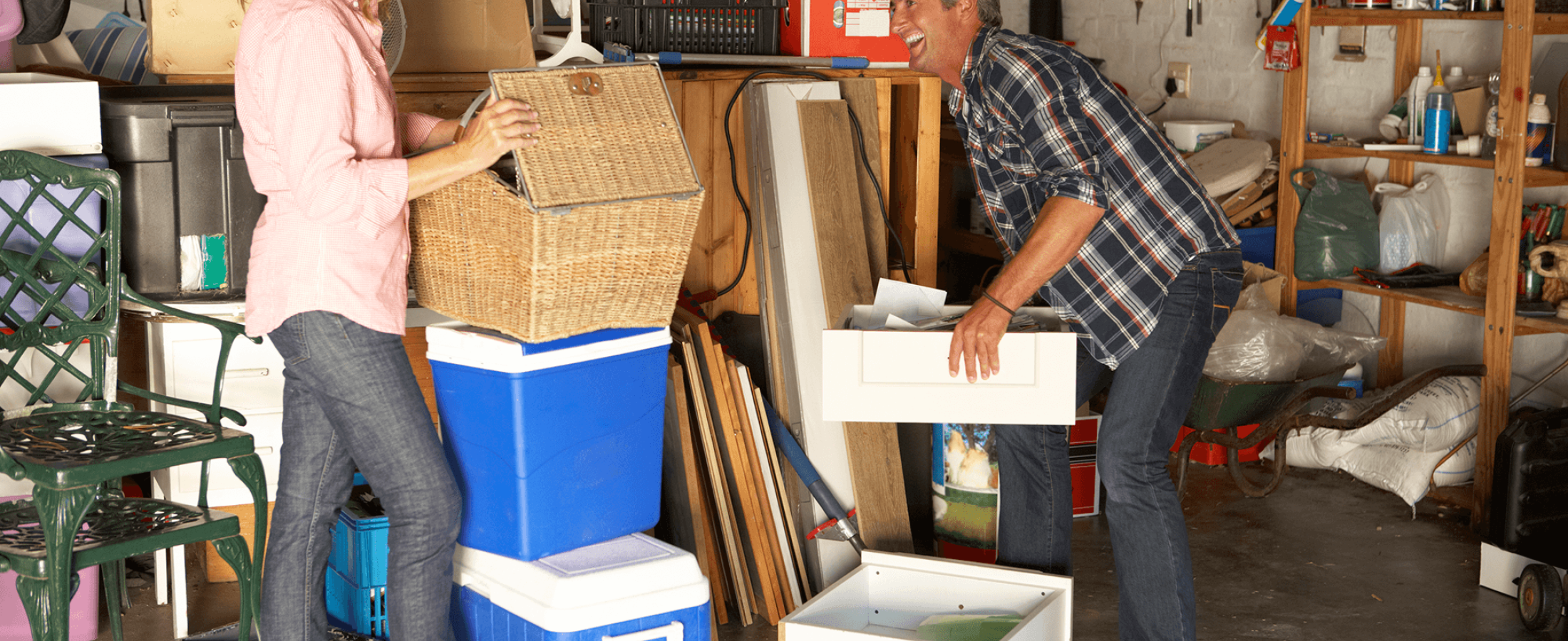 Storage solutions for your garage or shed