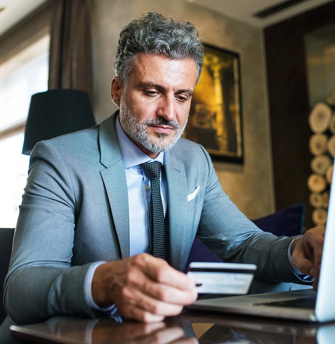 Make your checking account even more convenient with a debit card. 