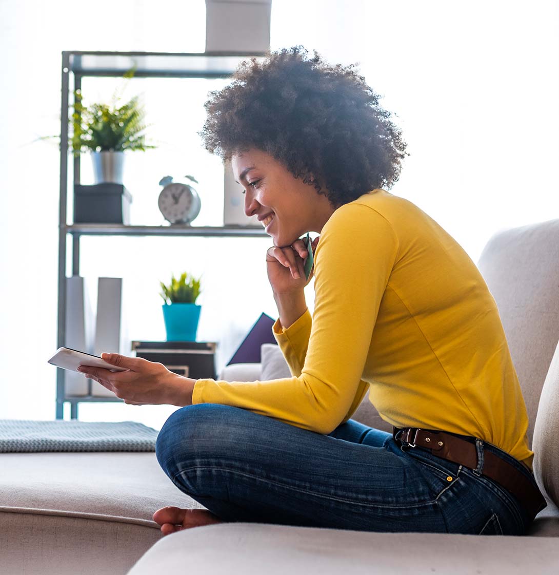 You're in control with secure, online banking.